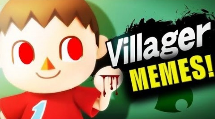 VILLAGER FUNNY MEME COMPILATION! (Super Smash Bros. Wii U/3DS & Animal Crossing)